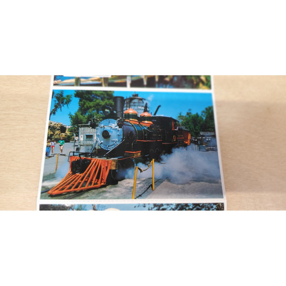Vintage Knott's Berry Farm Souvenir Photo Postcard Booklet Theme Park 5 Cards - Picture 5 of 10